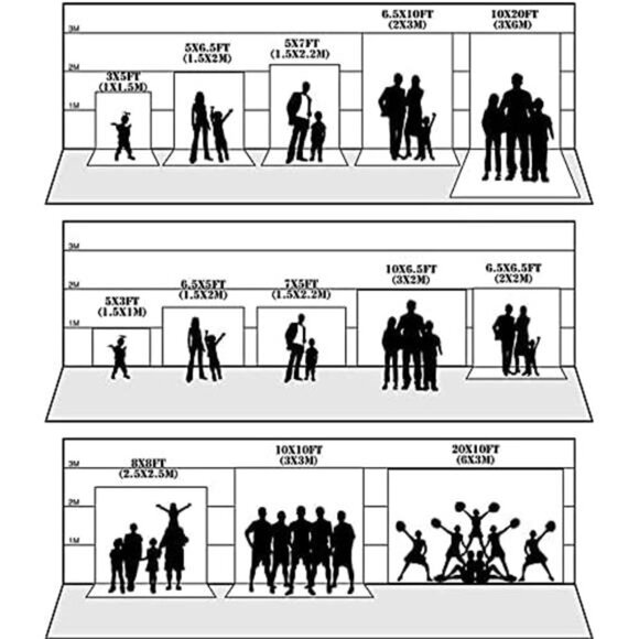 8x6.5ft Photo Backdrops, Photo Studio Polyester Backdrop for Solid Beige - Picture 5 of 7